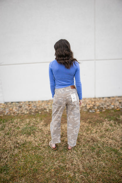 Free People - Protagonist Long Sleeve - CORNFLOWER BLUE