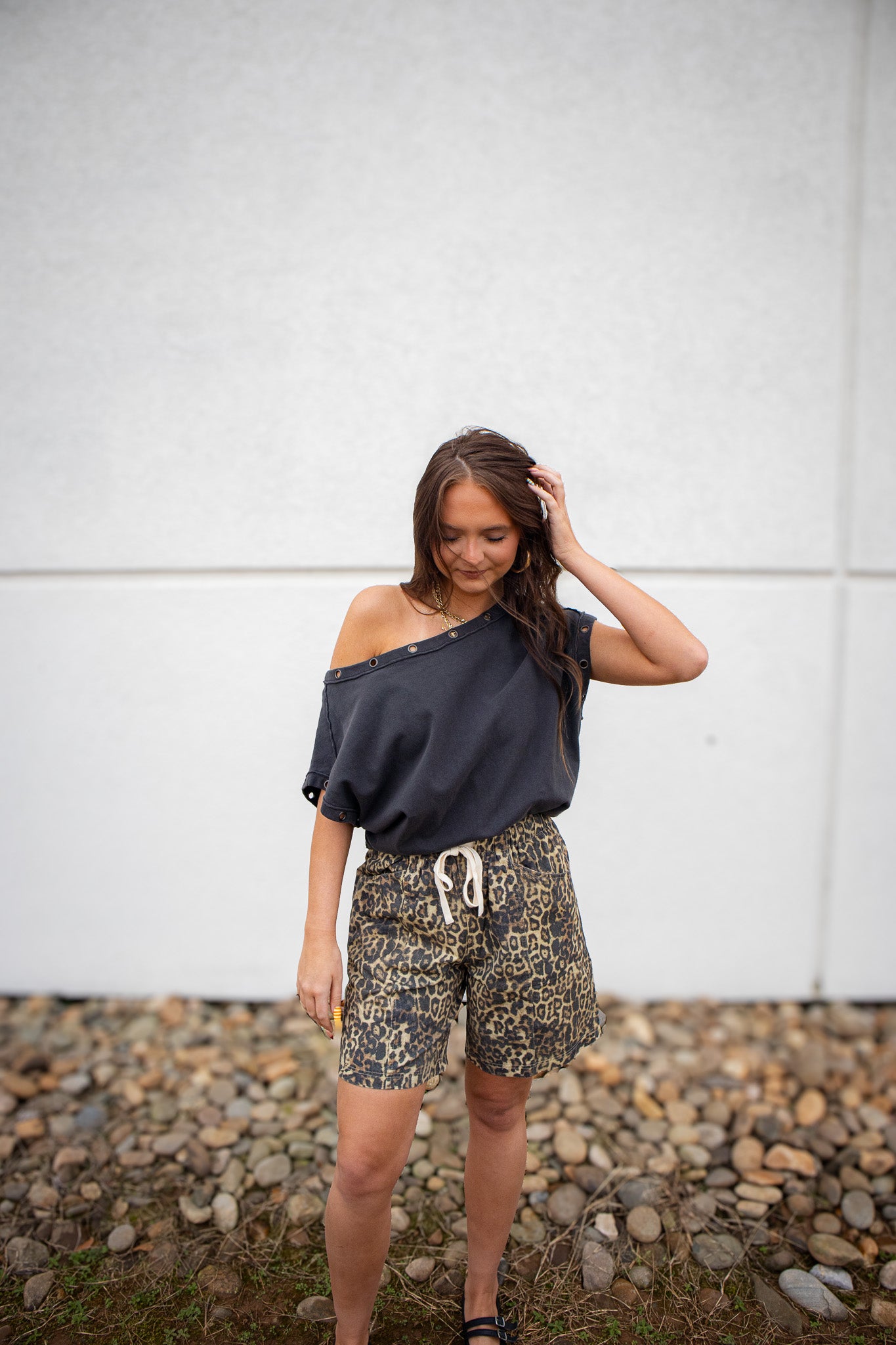 Free People - Billie Tee - BLACK