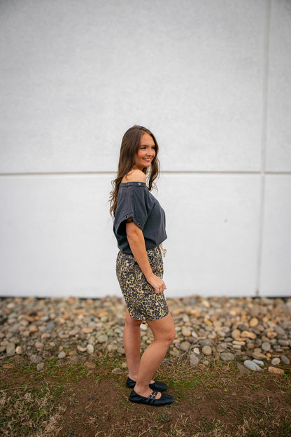 Free People - Billie Tee - BLACK