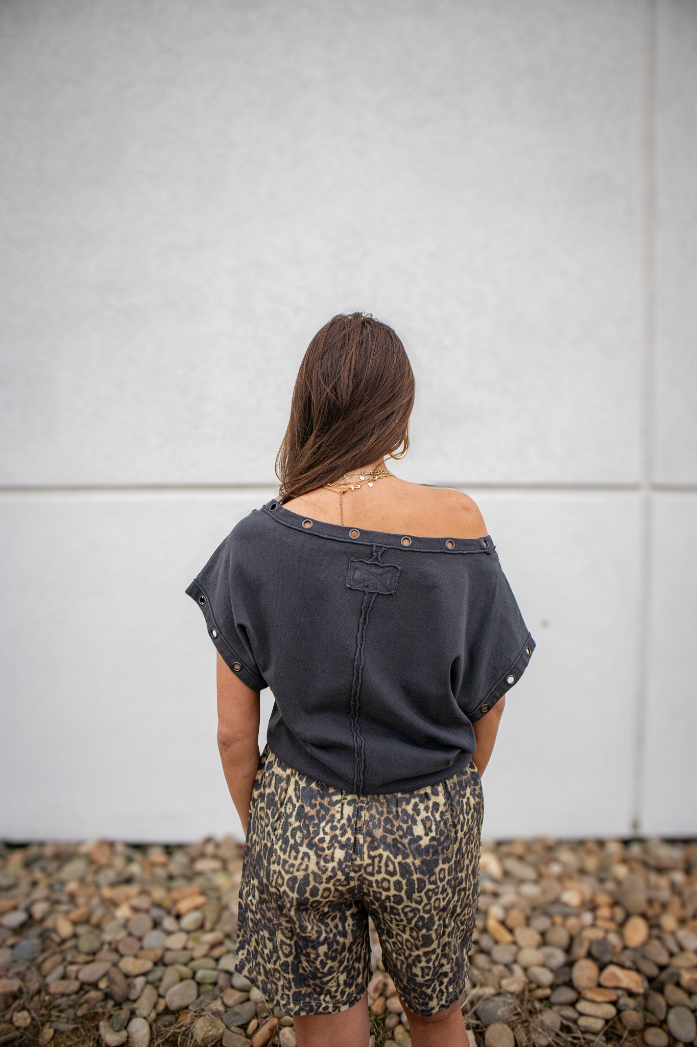 Free People - Billie Tee - BLACK