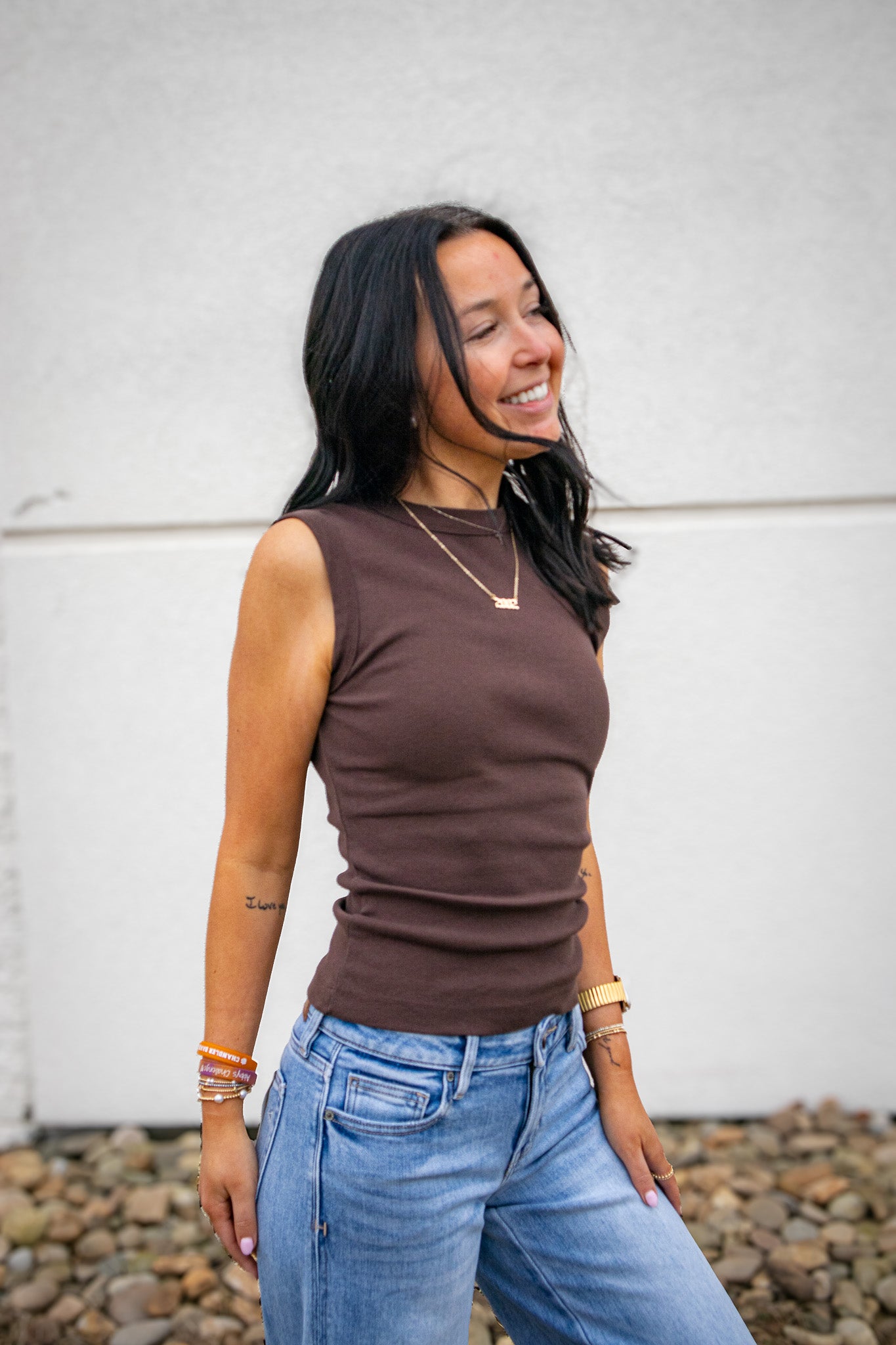 Free People - Murphy Tank - CHOCOLATIER
