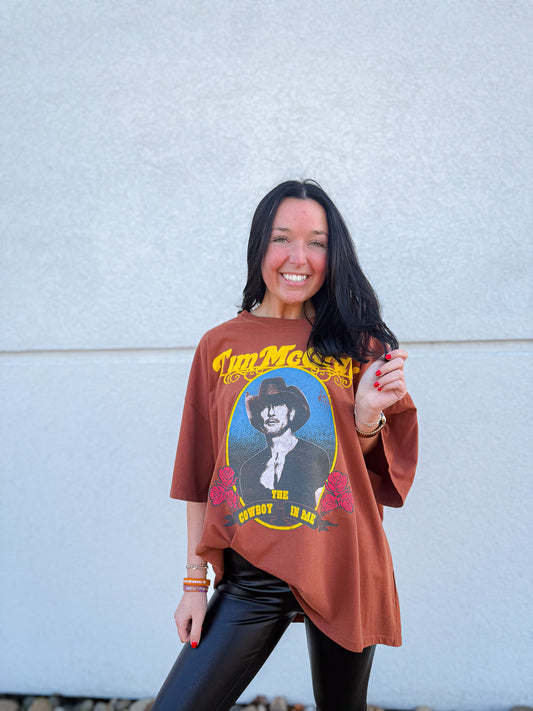 Daydreamer - Tim McGraw - The Cowboy In Me - One Size Tee