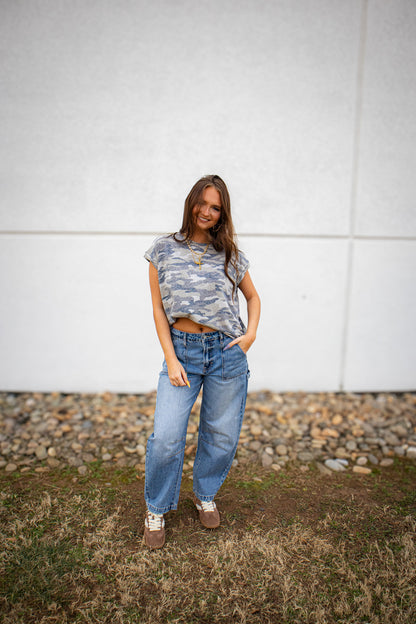 Soft Girl Camo Tee