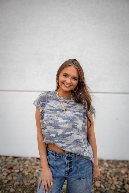 Soft Girl Camo Tee