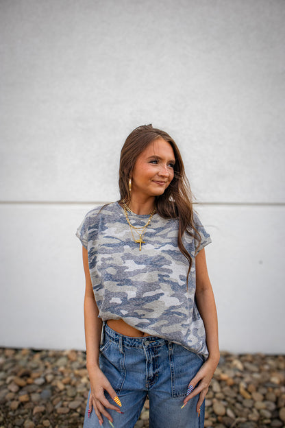 Soft Girl Camo Tee