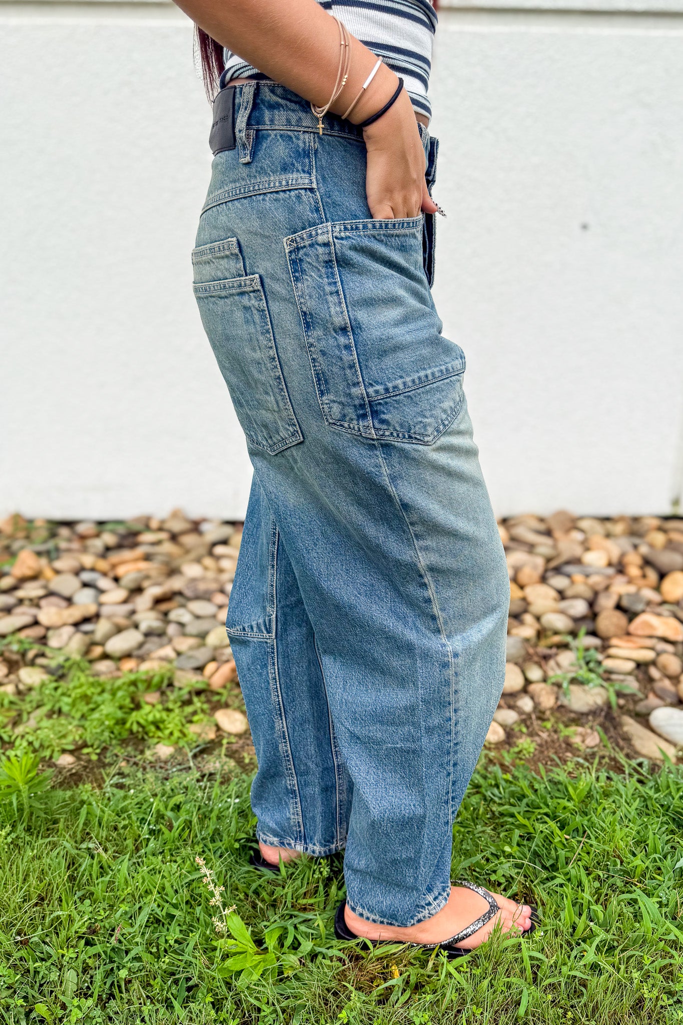 Free People - We The Free Minimalist Moxie Barrel Jeans