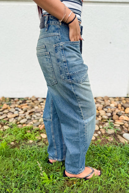 Free People - We The Free Minimalist Moxie Barrel Jeans