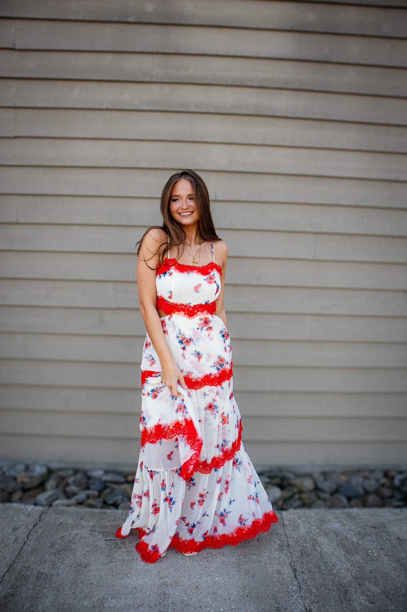 Wild Rose Maxi Dress