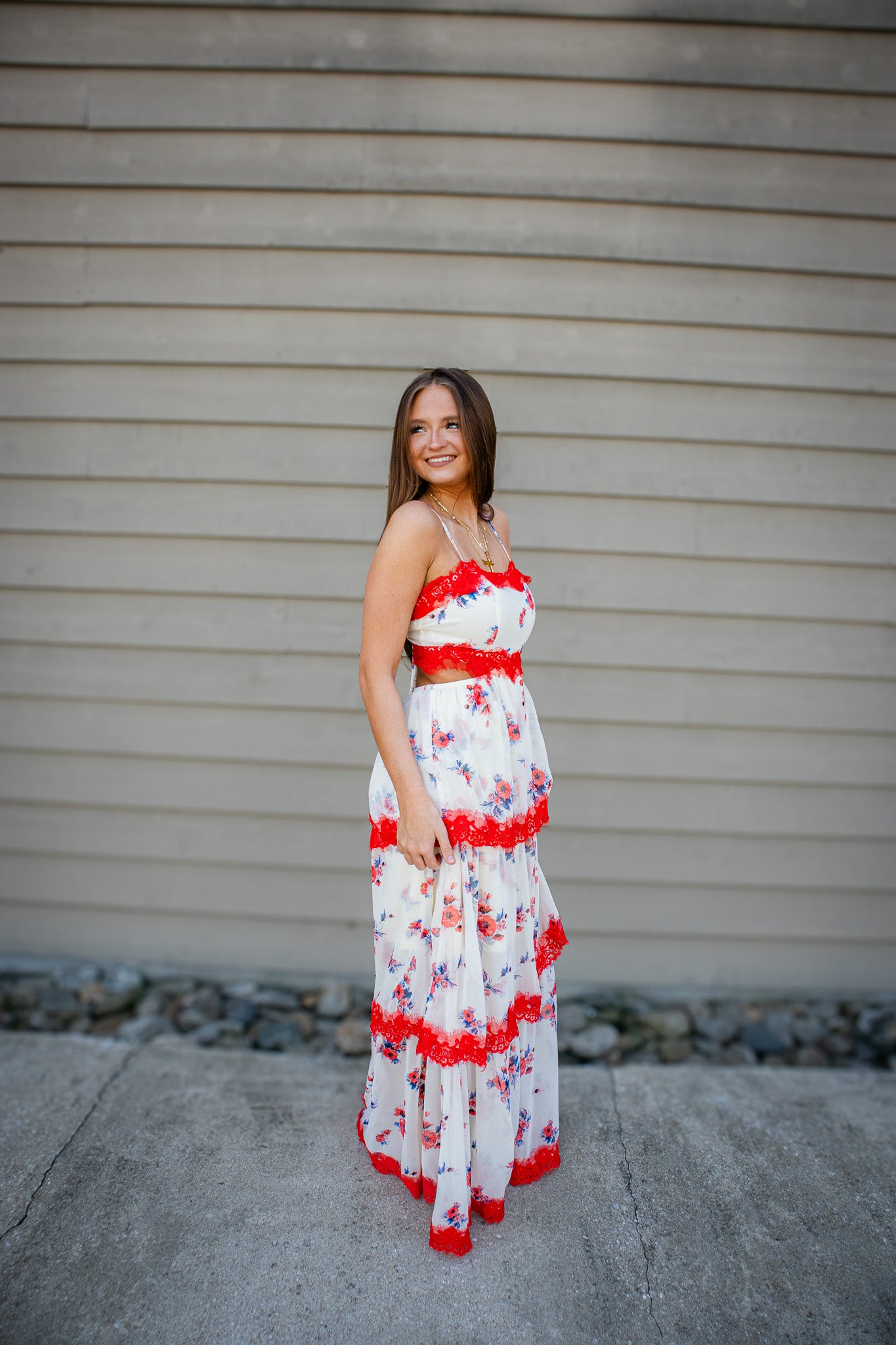 Wild Rose Maxi Dress