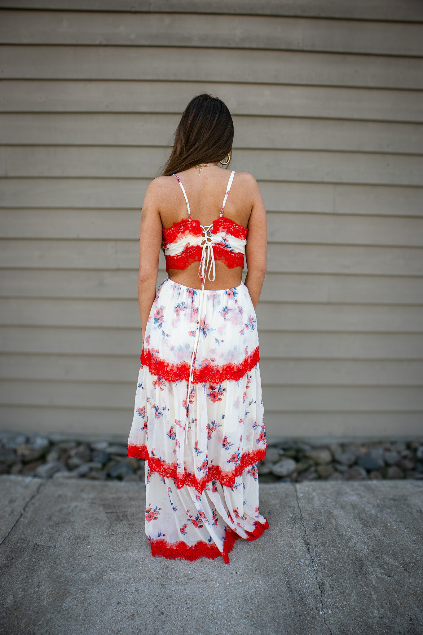 Wild Rose Maxi Dress