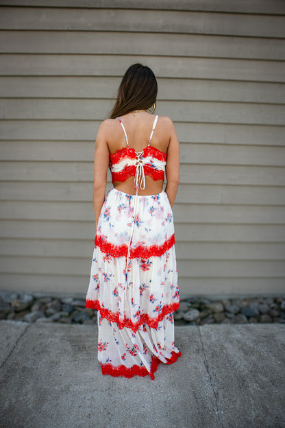 Wild Rose Maxi Dress