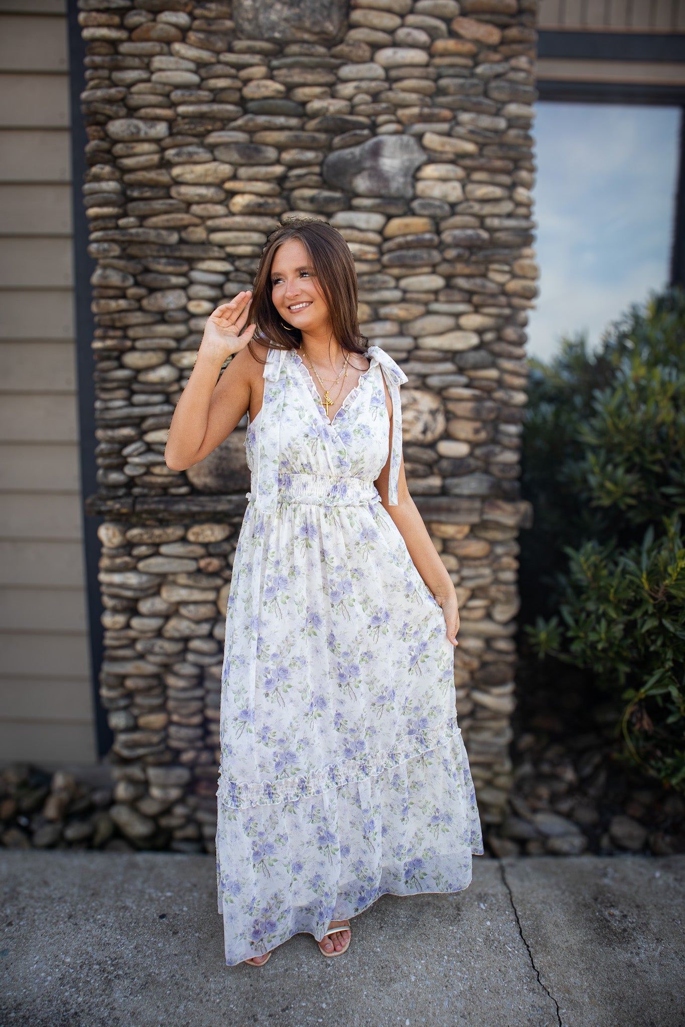 Lilac Fields Maxi Dress