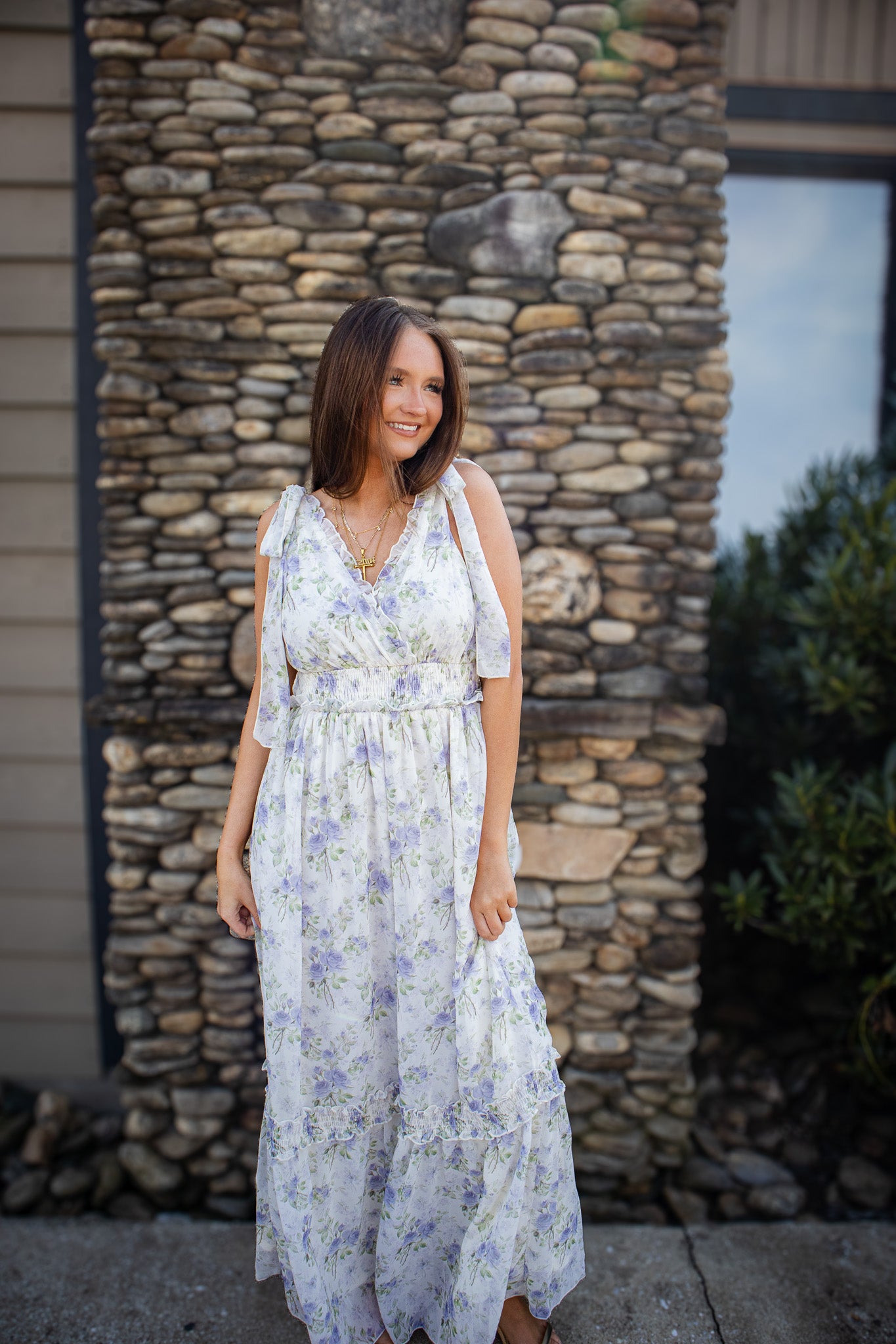 Lilac Fields Maxi Dress
