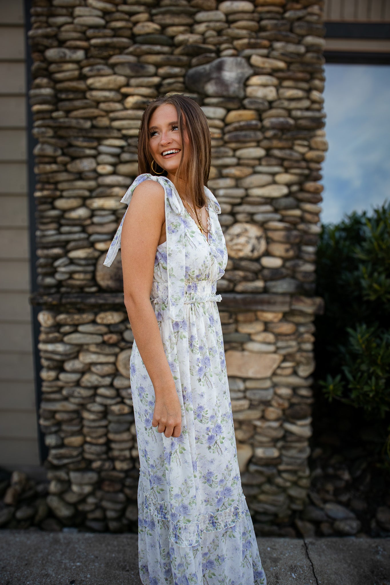 Lilac Fields Maxi Dress