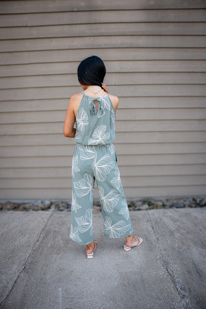 Sage Garden Linen Top