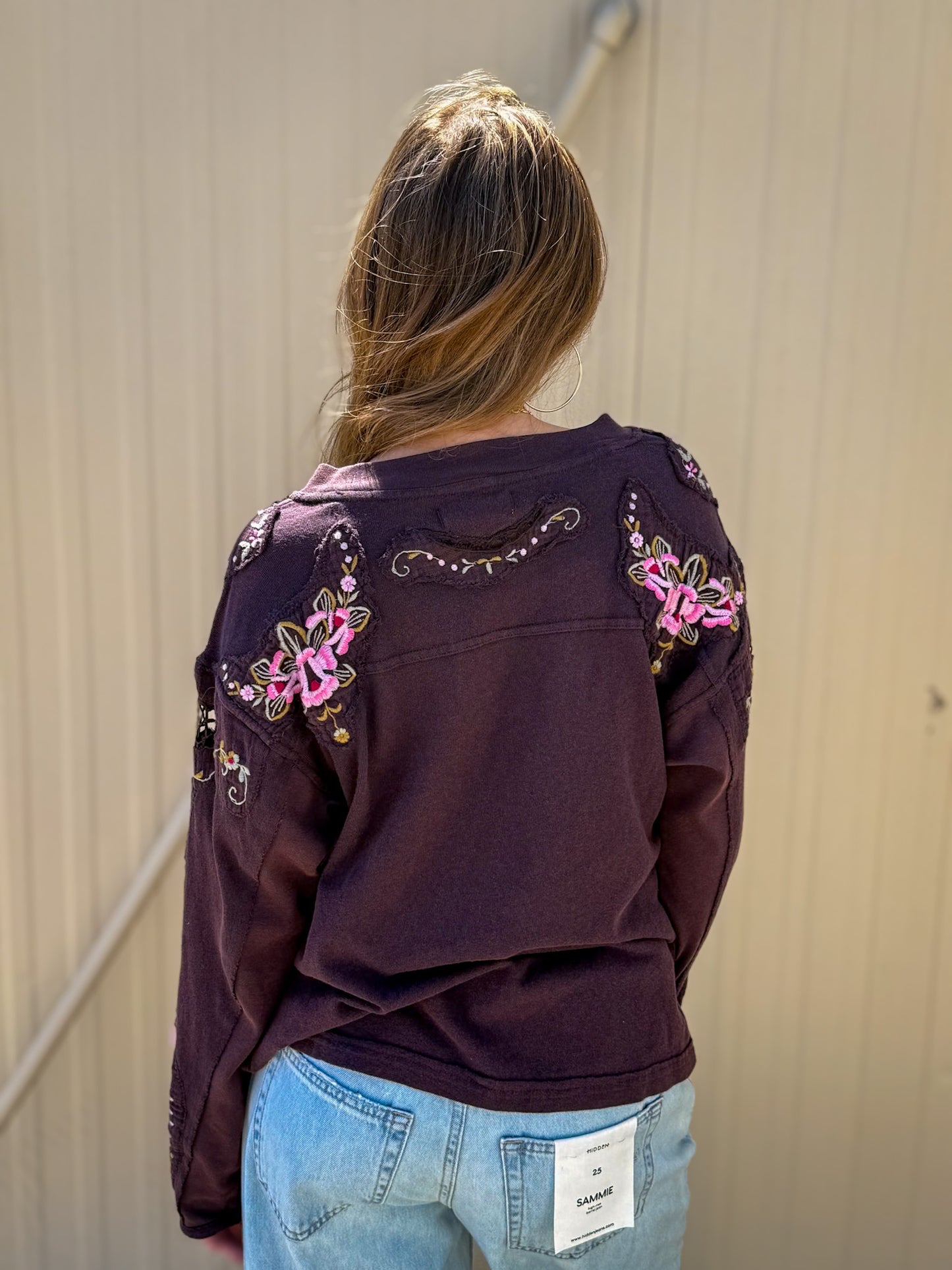 Free People - Lilth Tee - CHOCOLATE