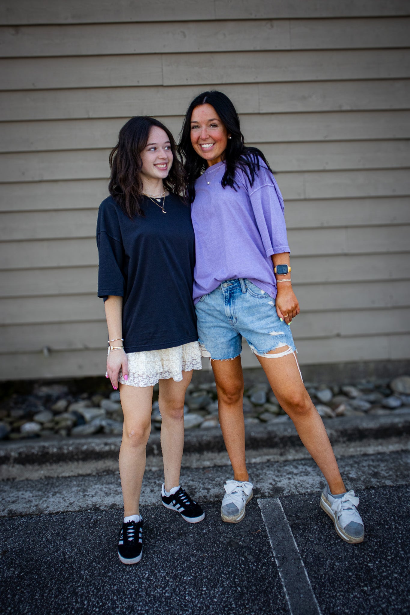 Free People - Perfect Oversized Tee - BLACK