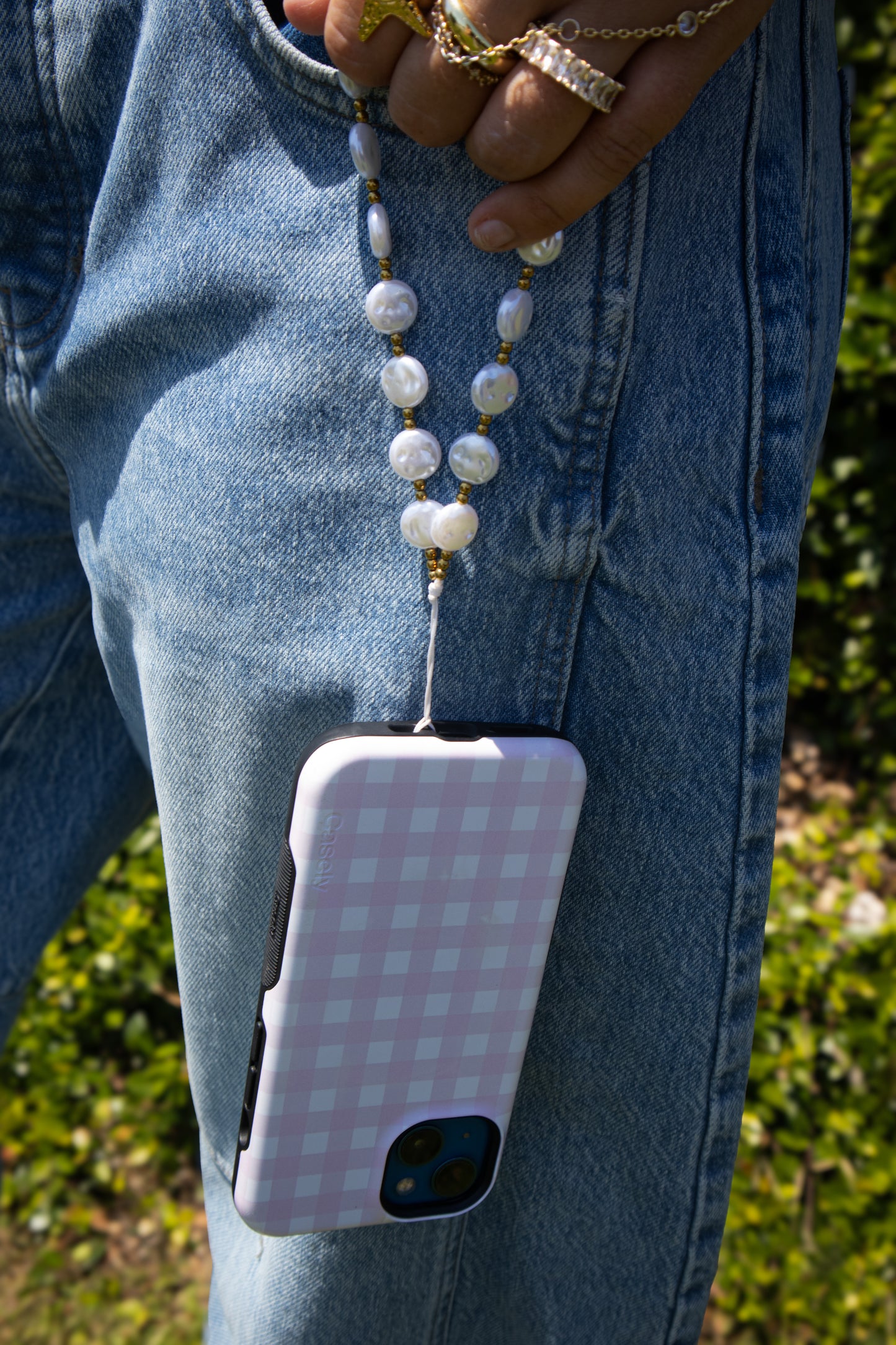 Chansutt Pearls - Pearl Cell Phone Chain