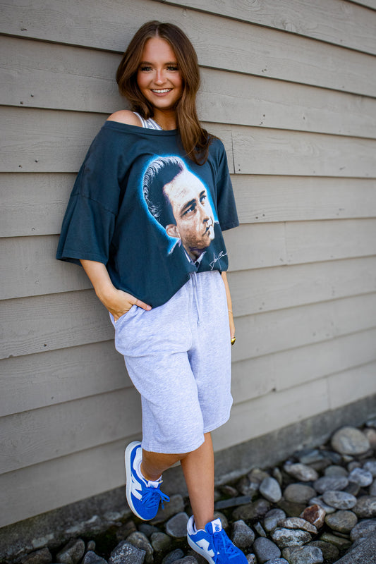 Johnny Cash Portrait Merch Tee