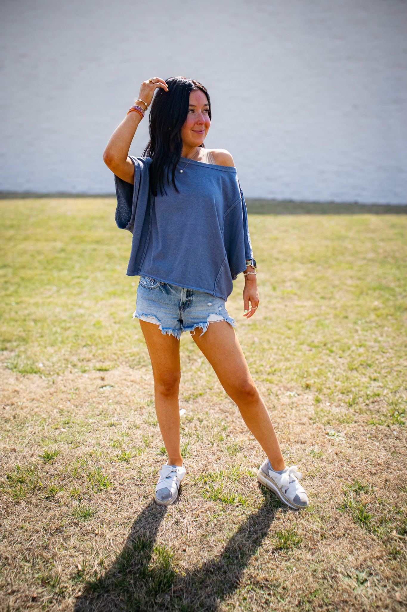 Free People - Next Level Tee - NIGHT SHADOW