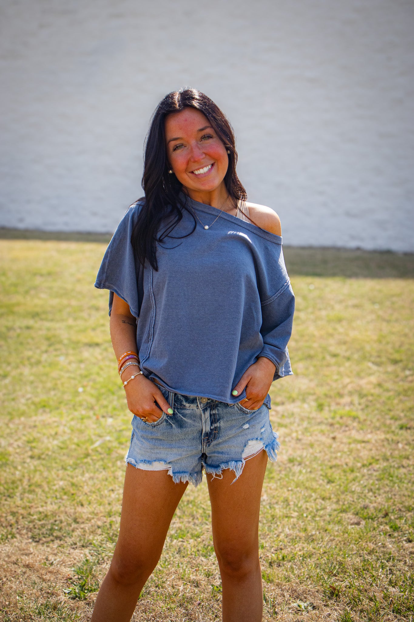 Free People - Next Level Tee - NIGHT SHADOW