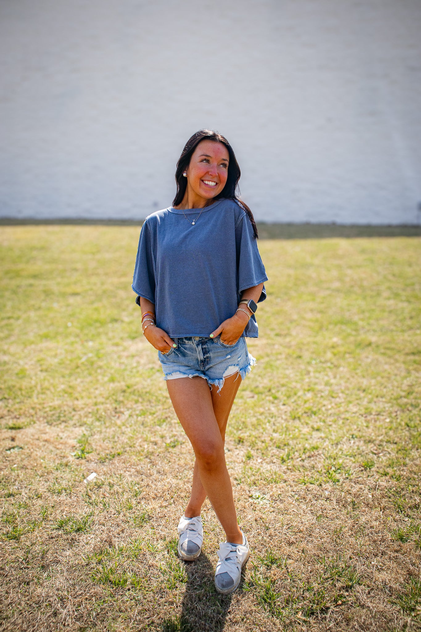 Free People - Next Level Tee - NIGHT SHADOW