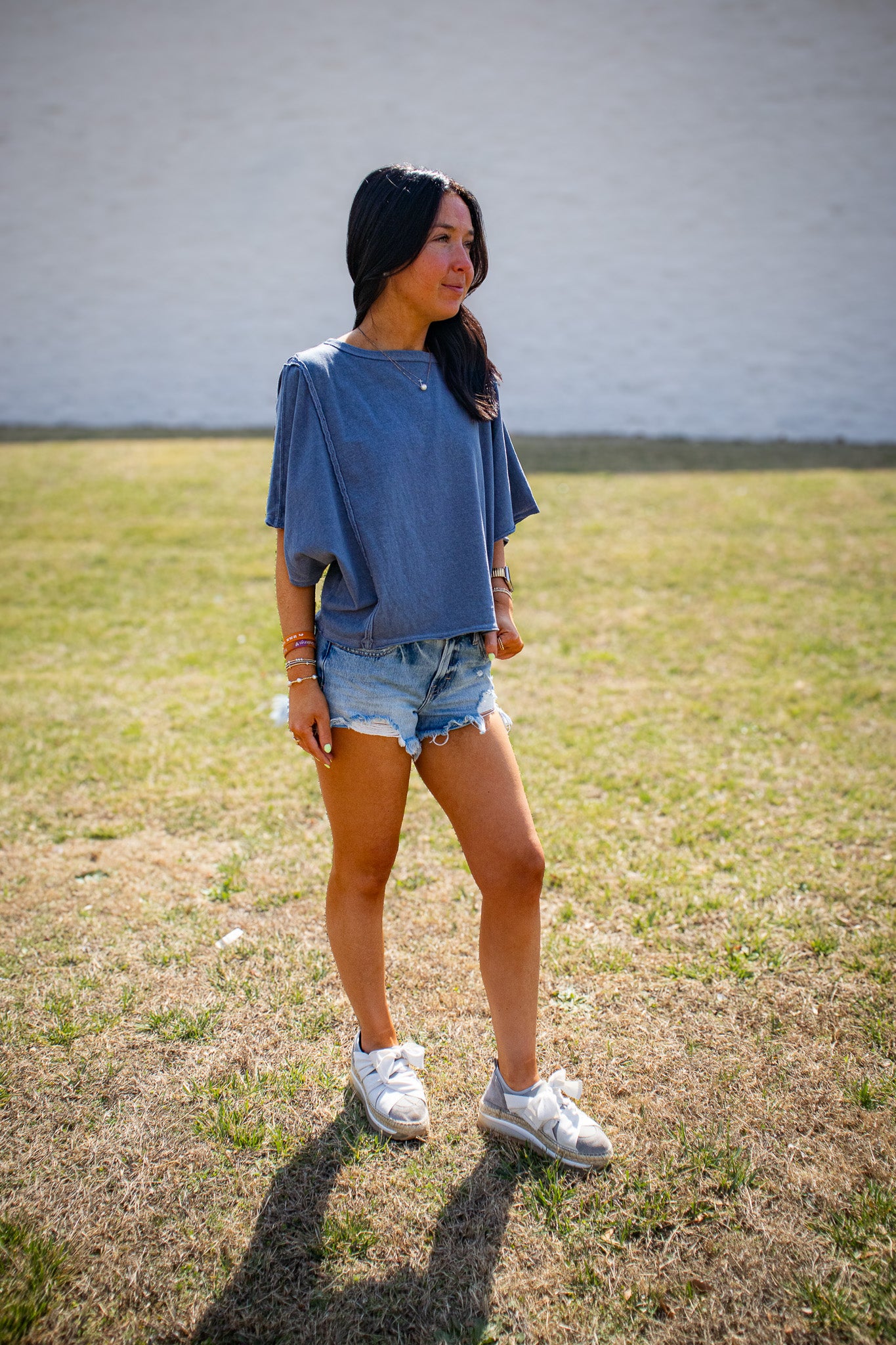 Free People - Next Level Tee - NIGHT SHADOW