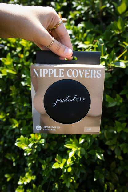 Pasted (Nip) - Pasties + The Travel Case 🖤 - LIGHT