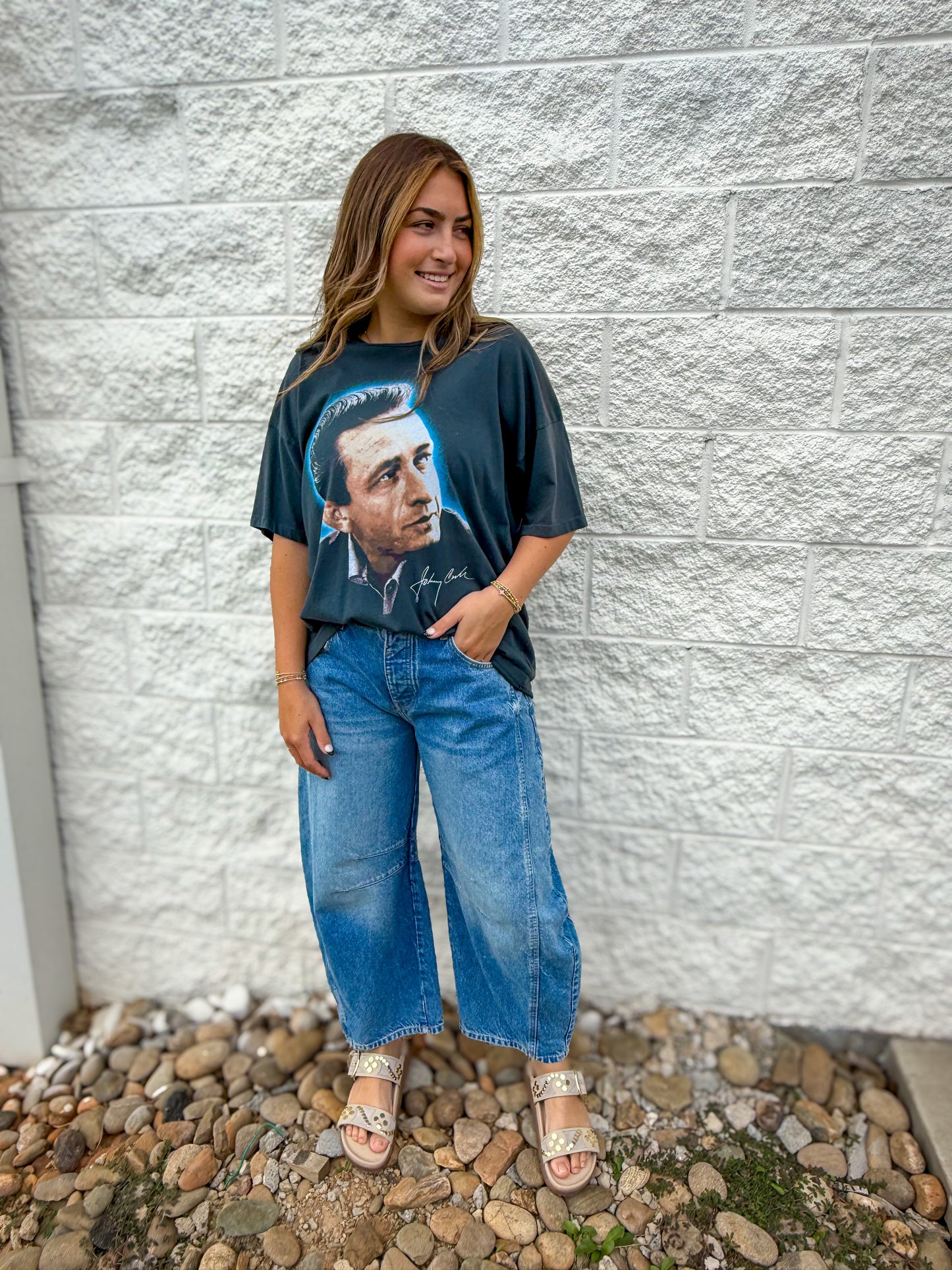Johnny Cash Portrait Merch Tee