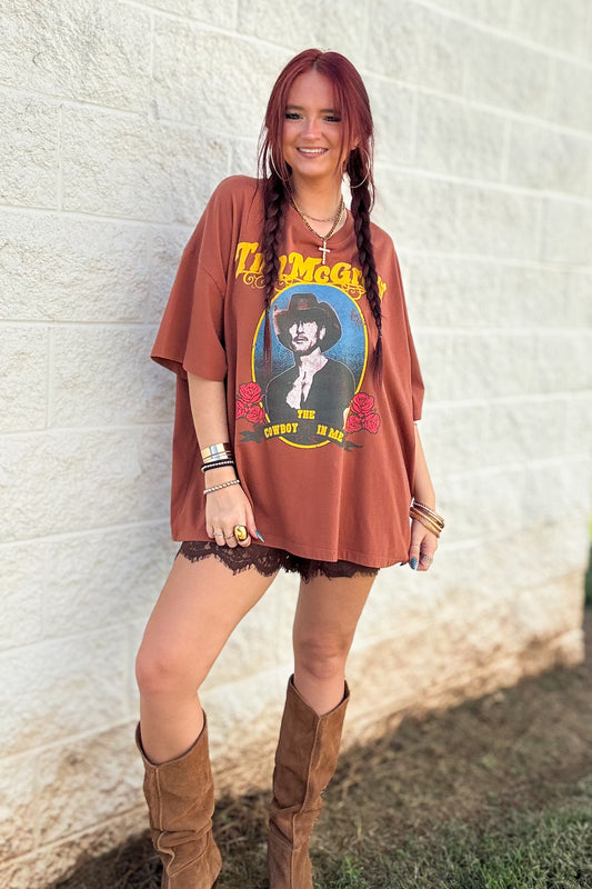 Daydreamer - Tim McGraw - The Cowboy In Me - One Size Tee