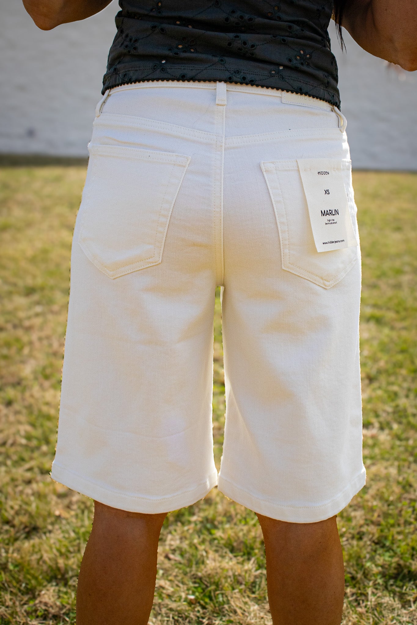 Hidden - Marlin Pearl Baggy Stretch Shorts