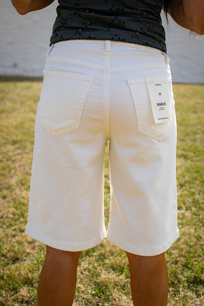 Hidden - Marlin Pearl Baggy Stretch Shorts