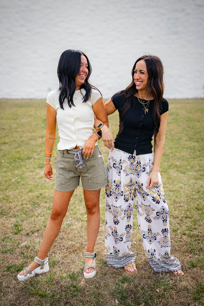 Free People - Moxie Barrel Shorts - FERN