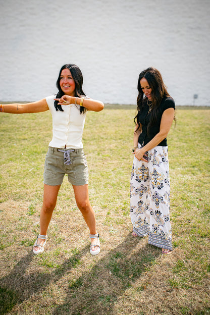 Free People - Moxie Barrel Shorts - FERN