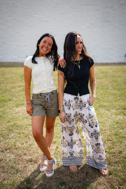 Free People - Moxie Barrel Shorts - FERN