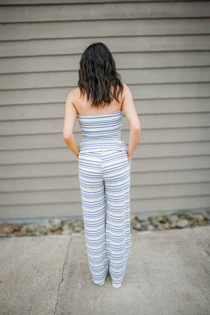 East Coast Blues Stripe Set