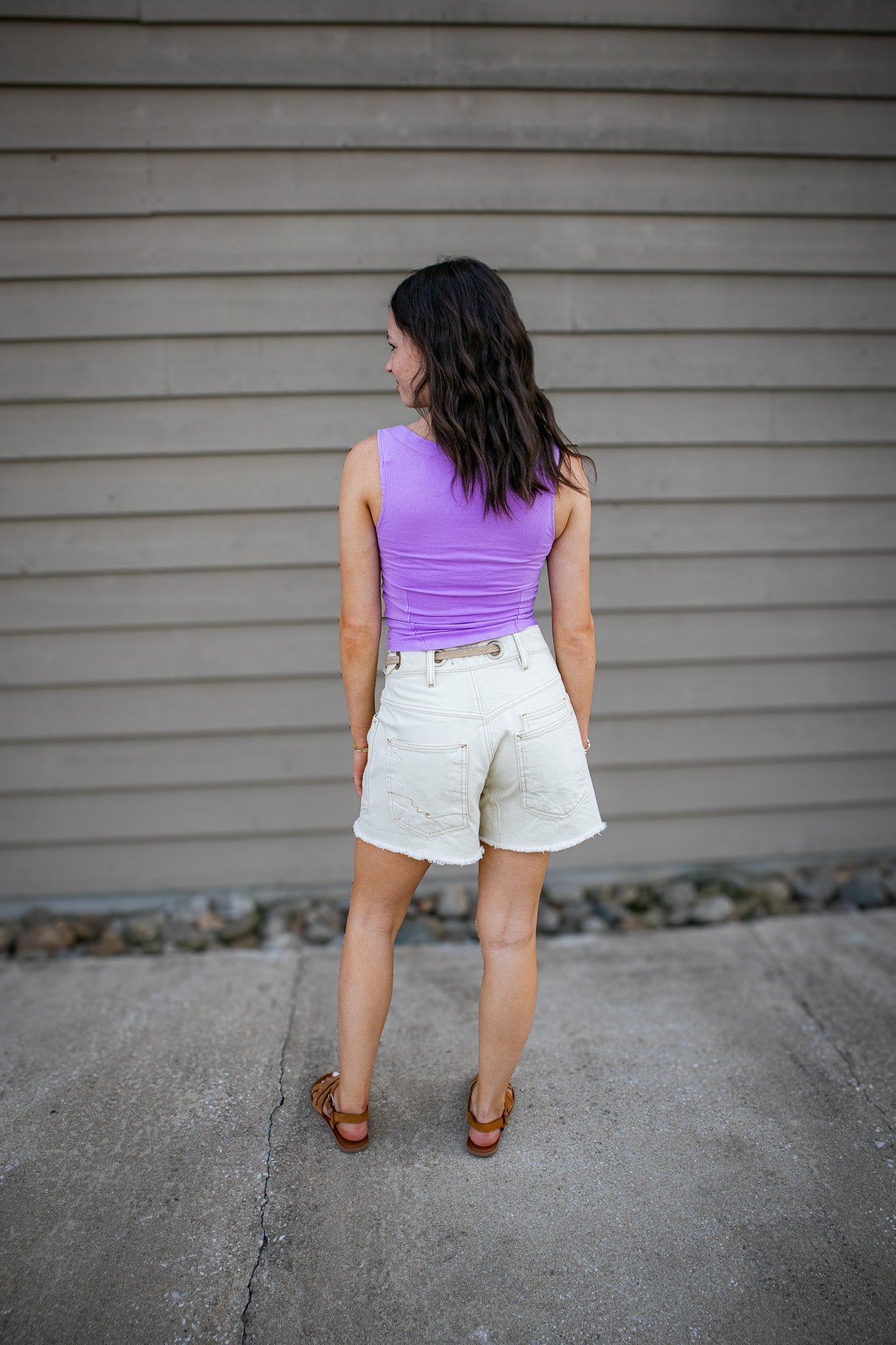 Free People - Iconic Tank - BUBBLE TEA (PURPLE)