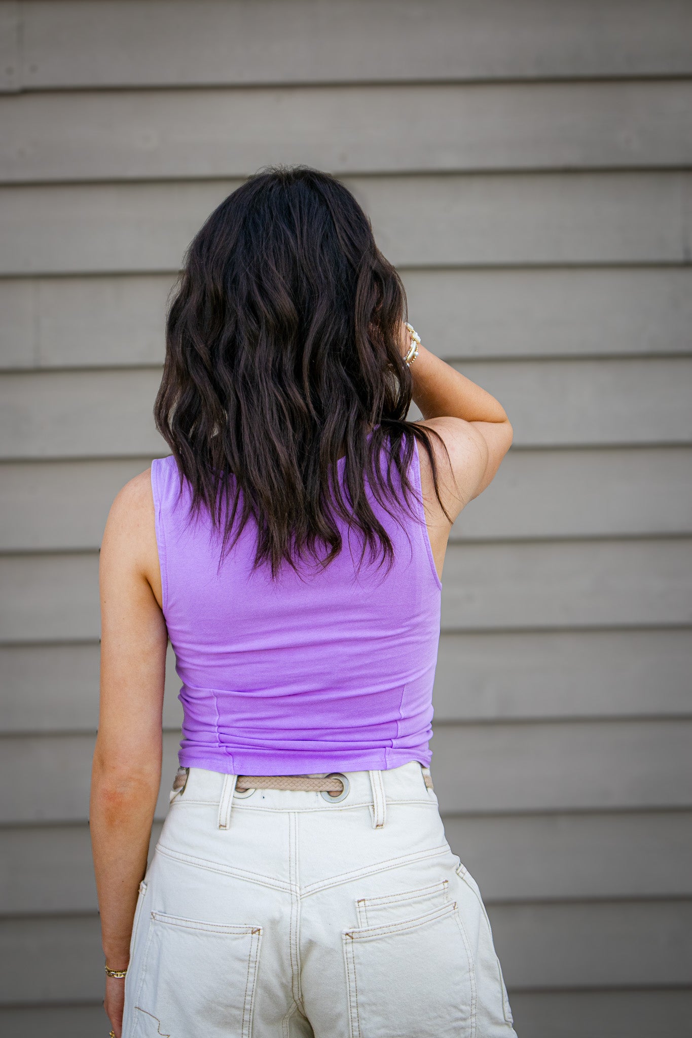 Free People - Iconic Tank - BUBBLE TEA (PURPLE)