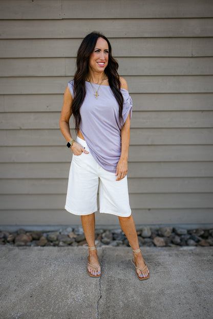 Hidden - Marlin Pearl Baggy Stretch Shorts