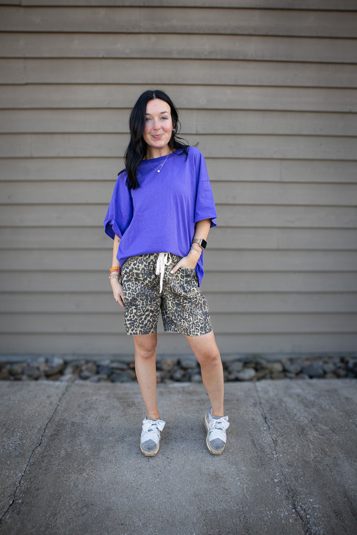 Purple Perfection Oversized Tee