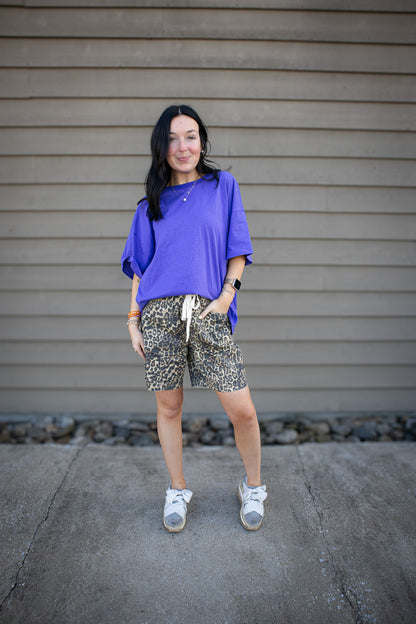 Purple Perfection Oversized Tee