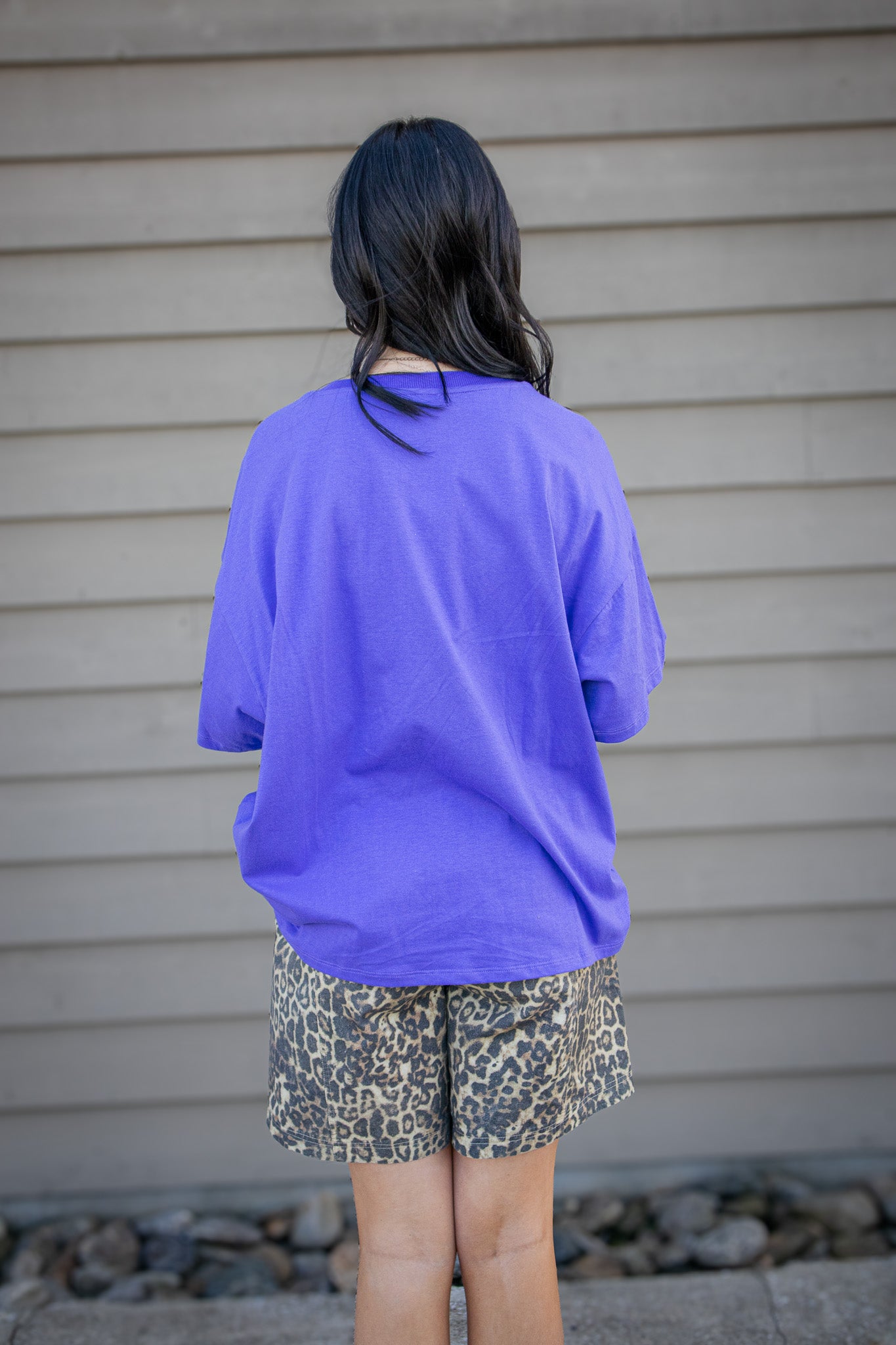 Purple Perfection Oversized Tee