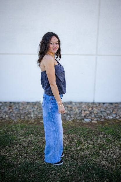 Bow-tastic One Shoulder Top