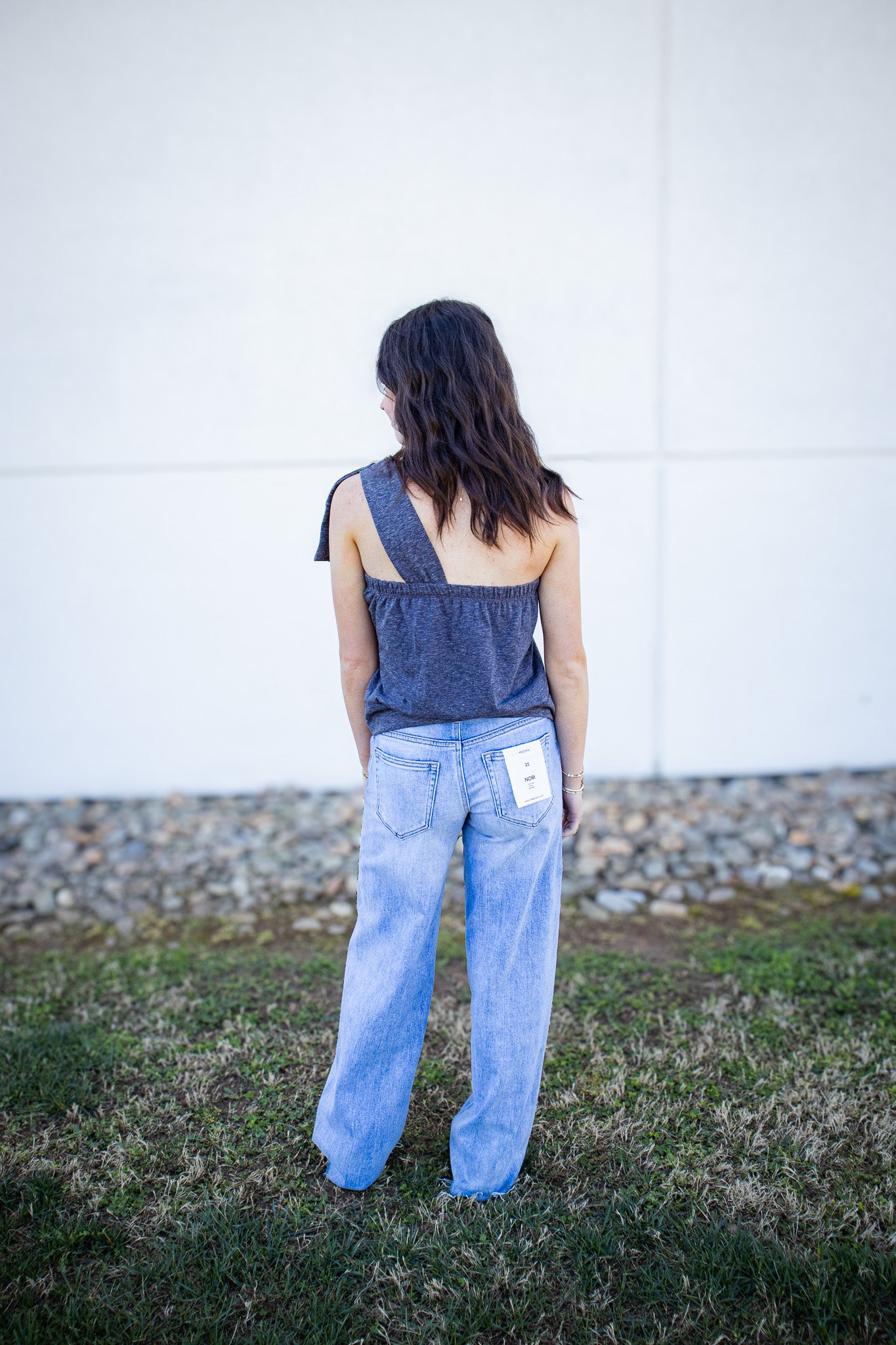 Bow-tastic One Shoulder Top