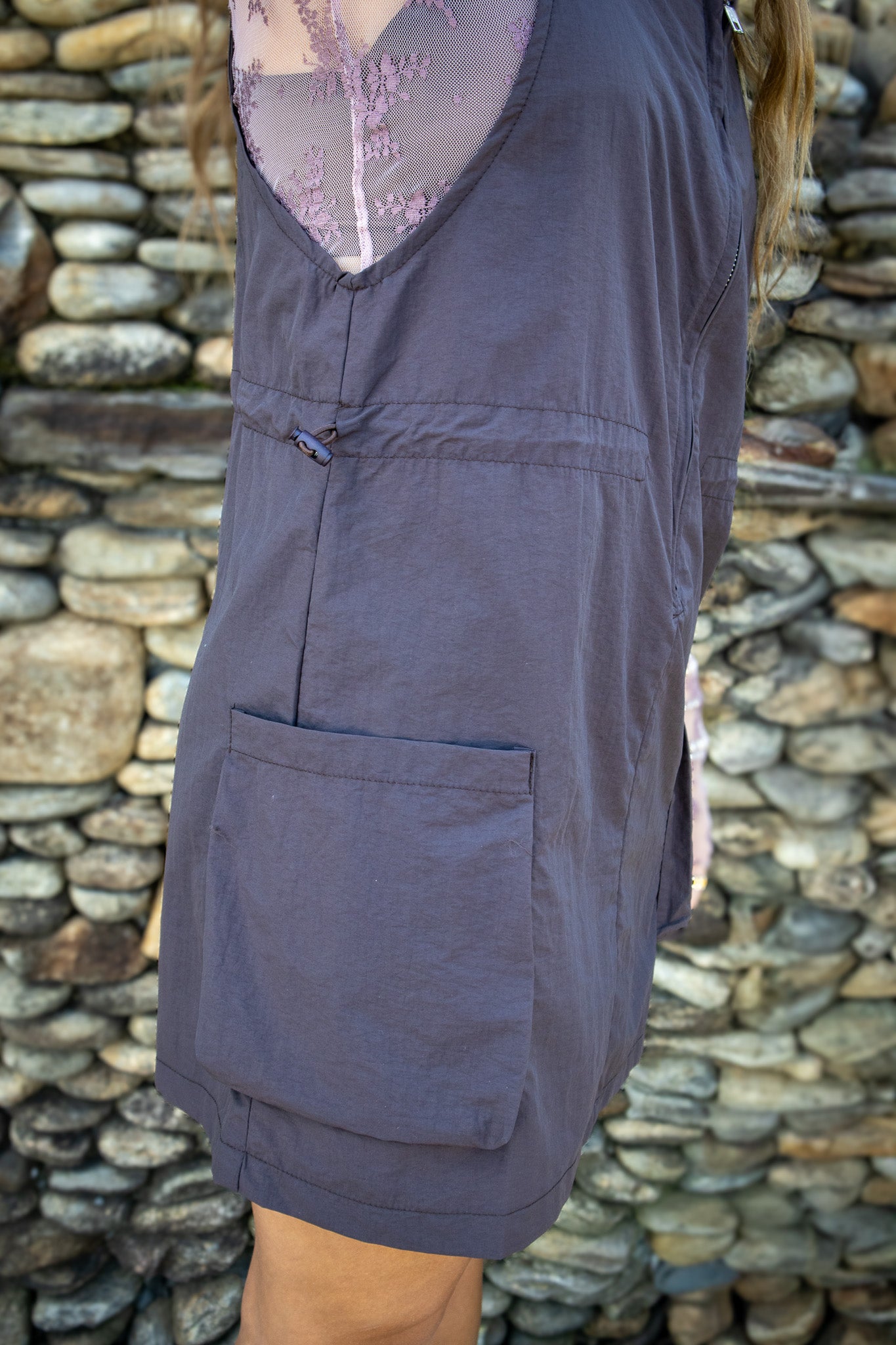 Espresso Chic Overall Dress