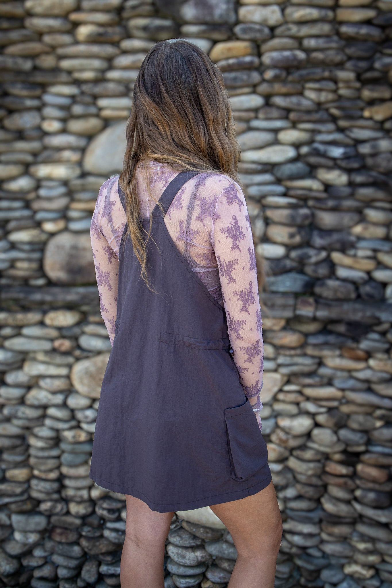 Free People - Two Tone Lady Lux Layering Top - FAWN COMBO – Yes