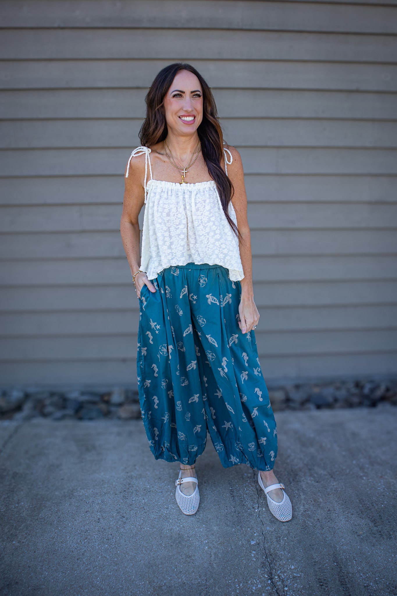 Free People - Briana Tank - SUGAR SWIZZLE - Ivory