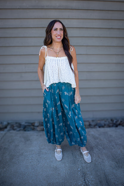Free People - Briana Tank - SUGAR SWIZZLE - Ivory