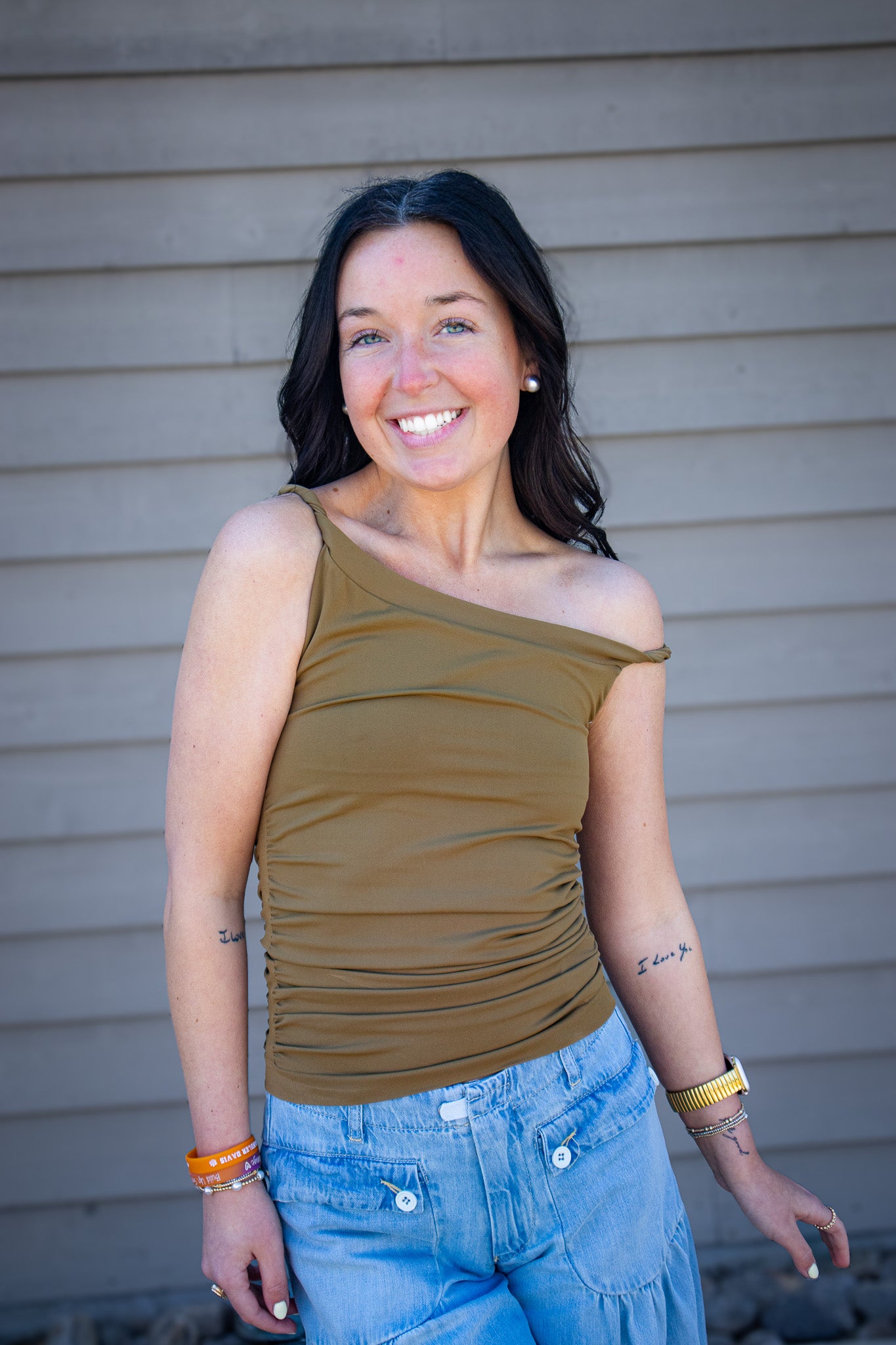 Free People - Round Two Seamless Asymmetrical Tank - MOSSWOOD
