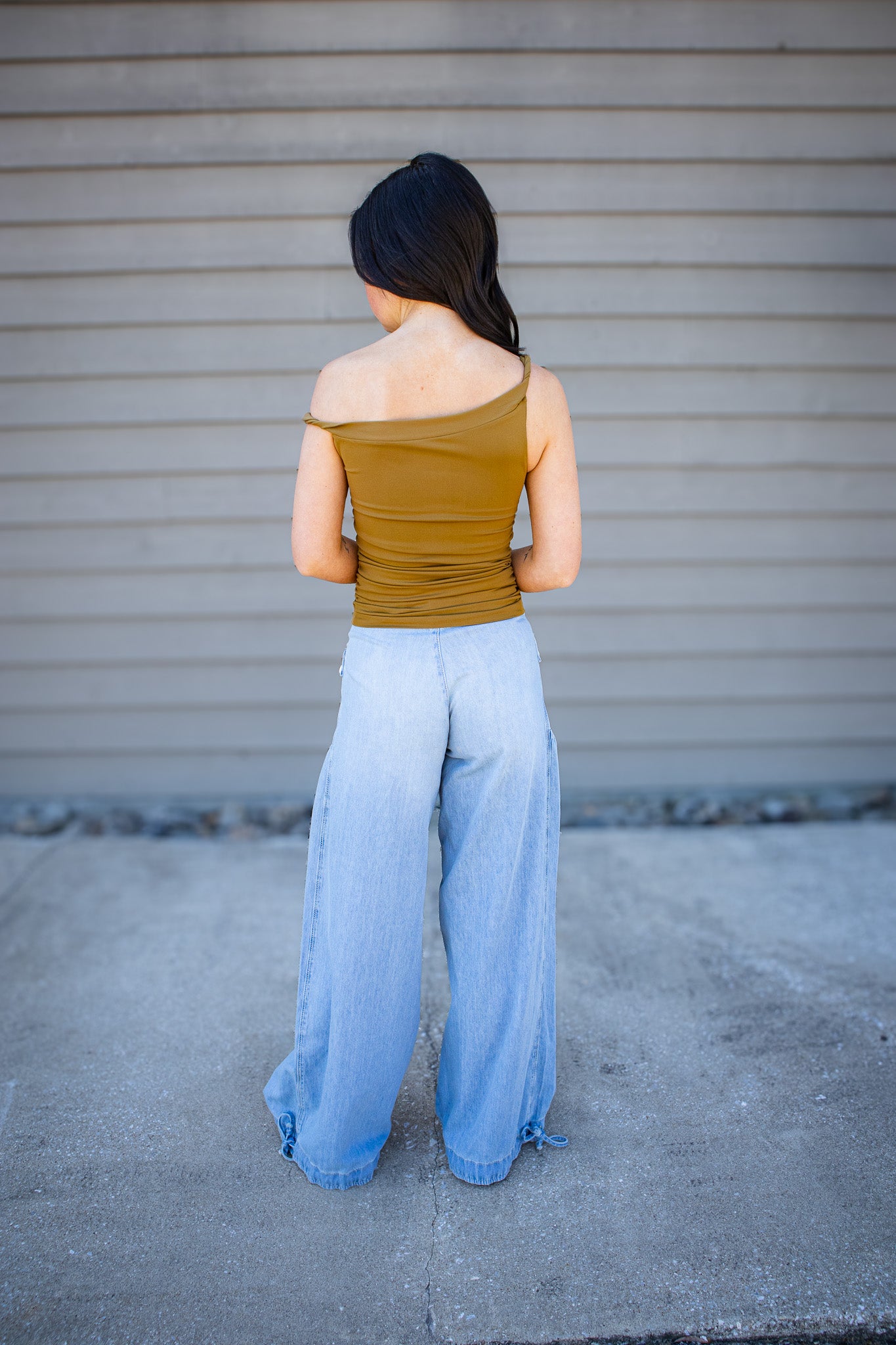 Free People We The Free - Lotus Balloon Jeans - Bijou Blue